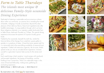 Farm to Table Thursdays