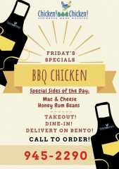 Friday's BBQ Chicken Special