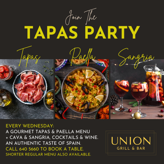 tapas party menu